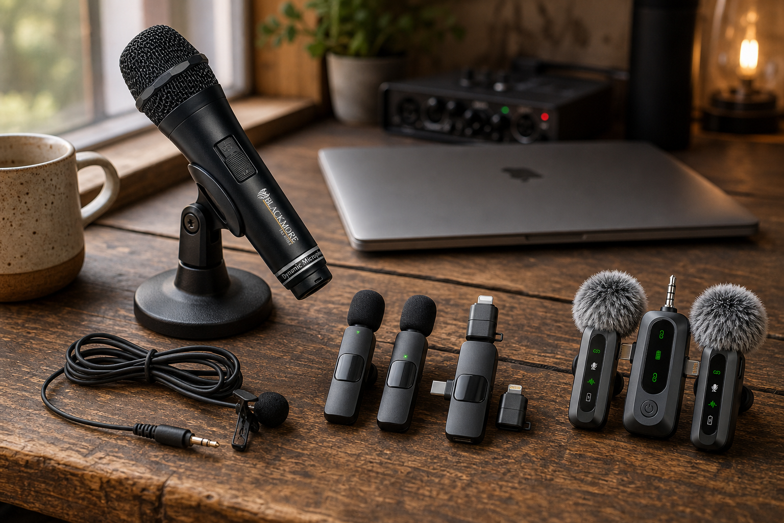 Wired vs. Wireless vs. Lavalier: Which Microphone Type Actually Fits What You're Recording?